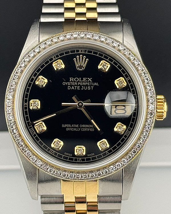 Rolex Datejust 36MM Aftermarket Dial Two -Tone Jubilee Bracelet (16013)