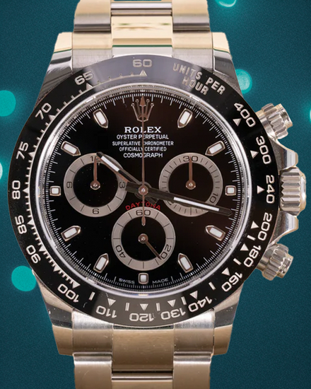 2022 Rolex Cosmograph Daytona 40MM Black Dial Oyster Bracelet (116500LN)