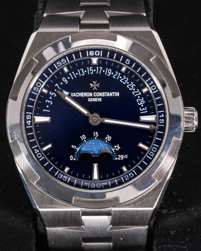 2023 Vacheron Constantin Overseas 41MM Blue Dial Steel Bracelet (4000V/210A-B911)