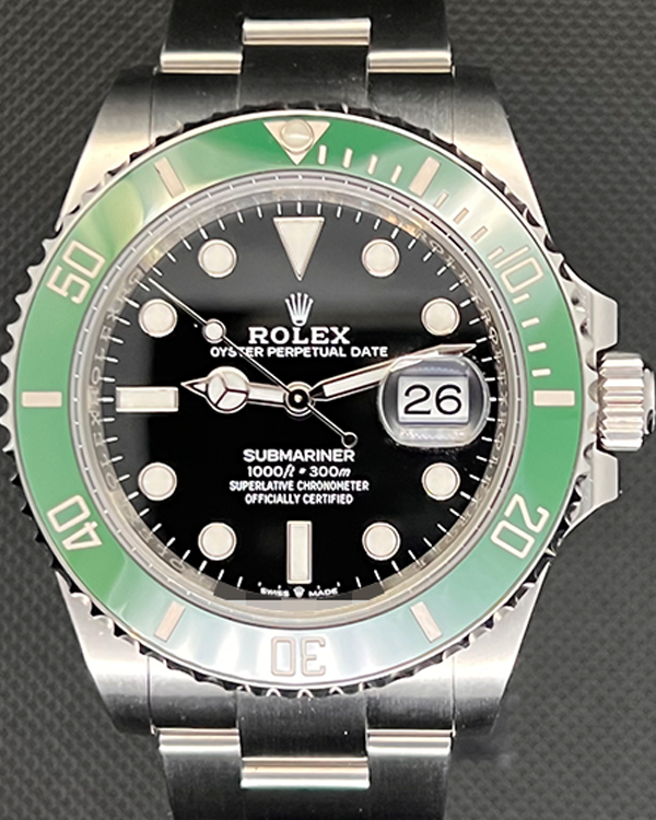 2021 Rolex Submariner Date "Starbucks" Oystersteel Black Dial (126610LV)