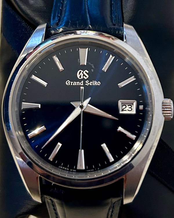 2022 Grand Seiko Heritage 40MM Quartz Blue Dial Leather Strap (SBGP013G)