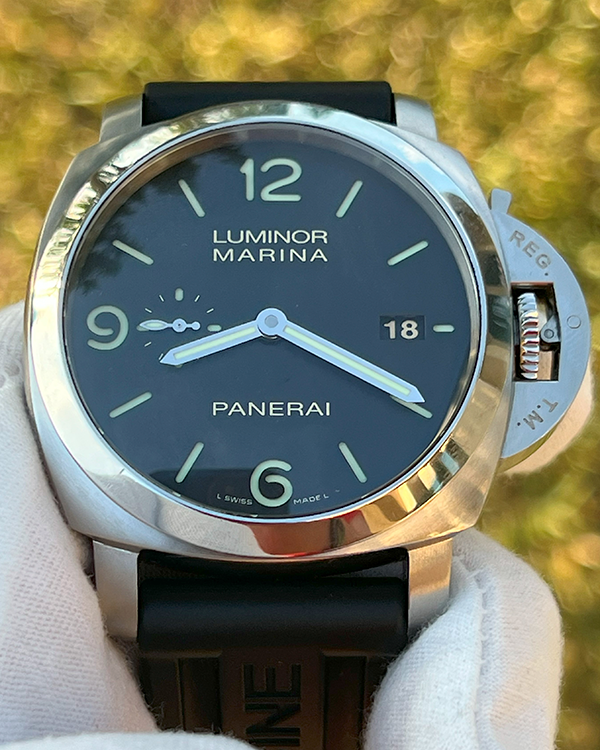 2011 Panerai Luminor Marina 1950 3 Days Automatic Steel Black Dial (PAM00312)