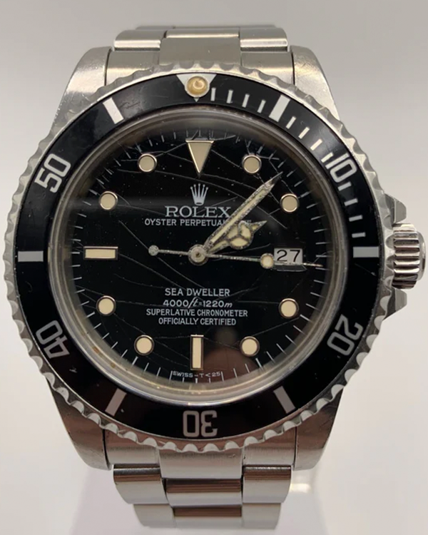 Rolex Sea-Dweller "Triple Six" 40MM "Spider" Black Dial Oyster Bracelet (16660)