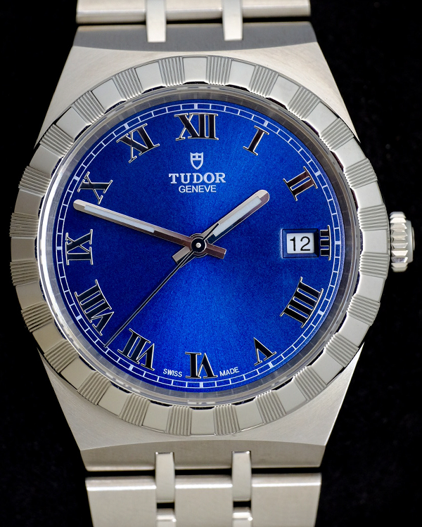 No Reserve - Tudor Royal 38MM Blue Dial Steel Bracelet (M28500)