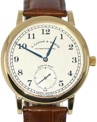 2007 A. Lange & Söhne 1815 37MM Silver Dial Leather Strap (303.021)