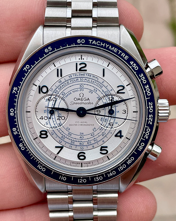 2021 Omega Speedmaster Chronoscope 43MM Silver Dial Steel Bracelet (329.30.43.51.02.001)