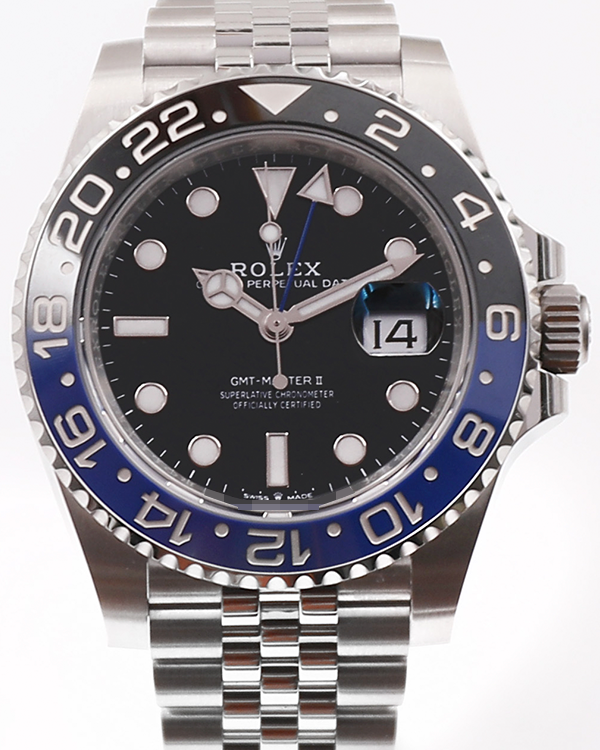 2024 Rolex GMT-Master II "Batgirl" 40MM Black Dial Jubilee Bracelet (126710BLNR)