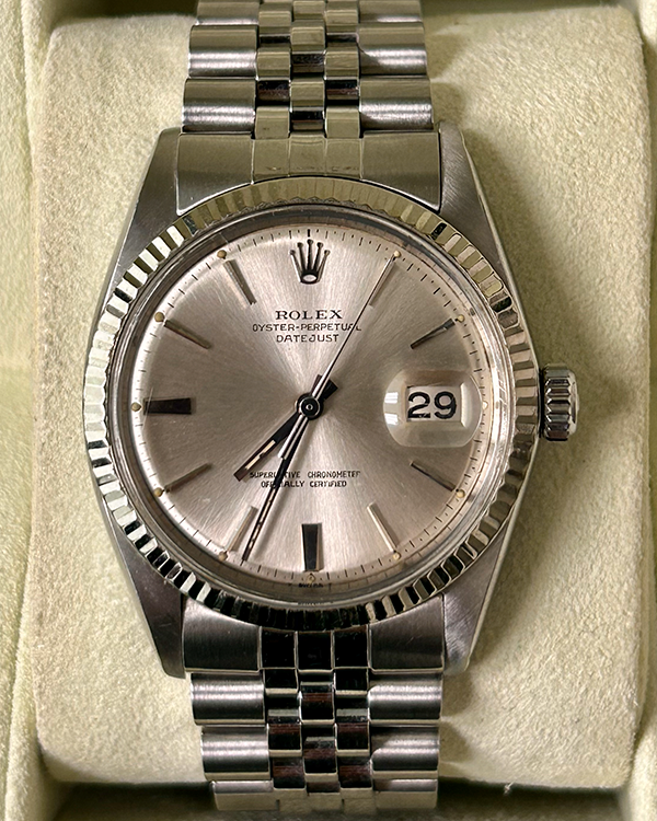 Rolex Datejust 36MM Silver Dial Jubilee Bracelet (1601)