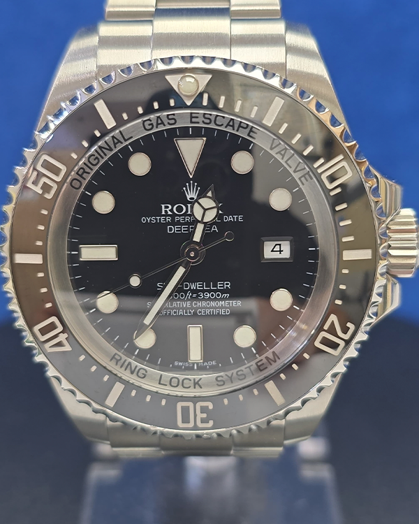 2010 Rolex Sea-Dweller Deepsea 44MM Black Dial Oyster Bracelet (116660)