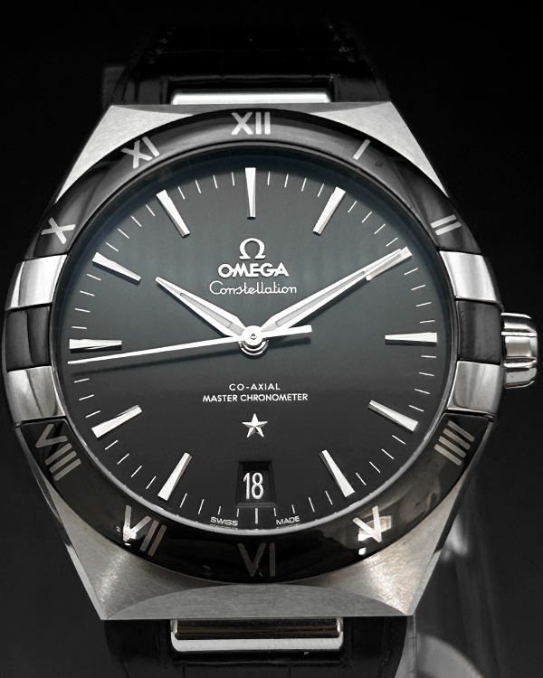 2023 Omega Constellation 41MM Black Dial Leather Strap (131.33.41.21.01.001)