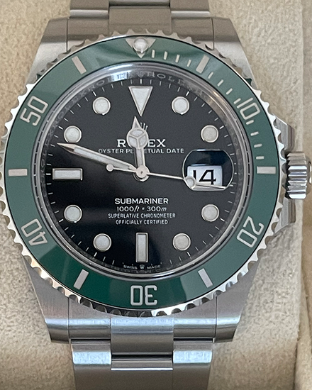 2023 Rolex Submariner Date Starbucks H20 Serial Black Dial (126610LV –  Grailzee