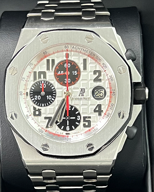 Audemars Piguet Royal Oak Offshore 42MM White Dial Steel Bracelet (26170ST.OO.1000ST.01)