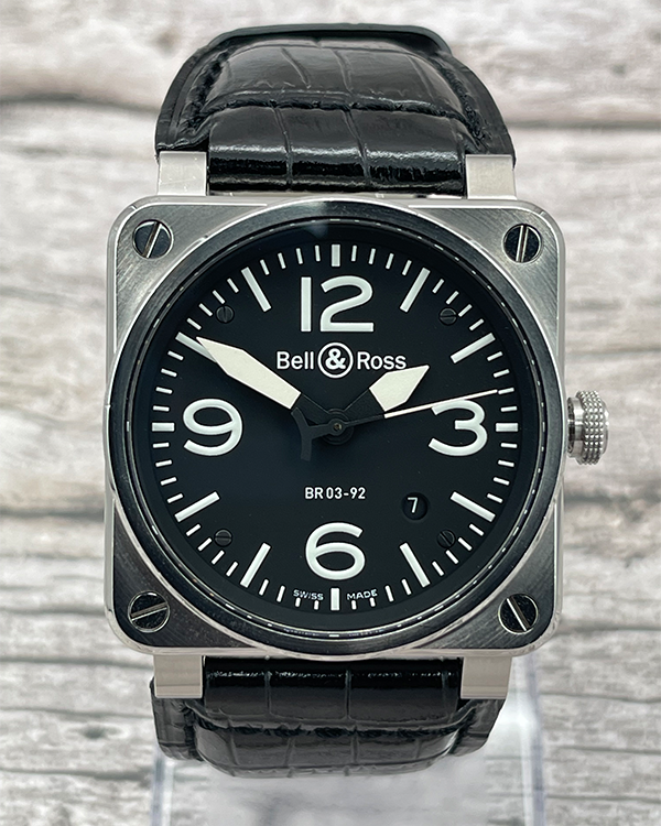 2012 Bell Ross 03 92 Steel Black Dial BR 03 92 Grailzee