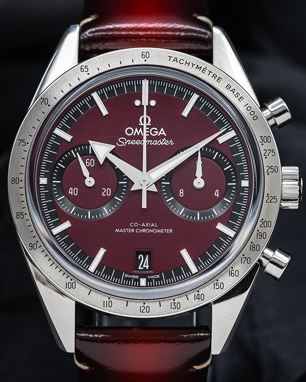 2022 Omega Speedmaster '57 40.5MM Red Dial Leather Strap (332.12.41.51 ...