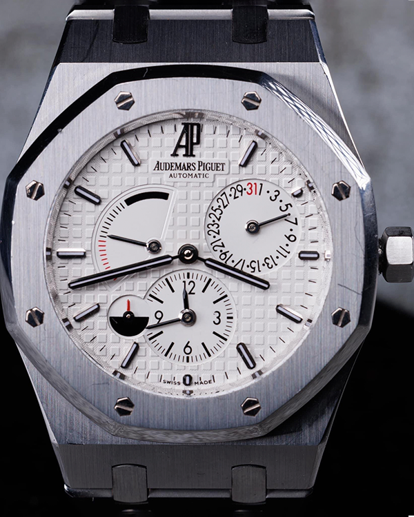 Audemars Piguet Royal Oak Dual Time 39MM White Dial Steel Bracelet (26120ST)