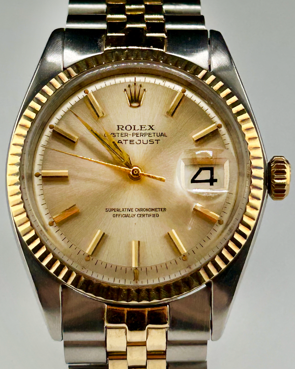 Rolex Datejust 36MM Champagne Dial Two-Tone Jubilee Bracelet (1601)