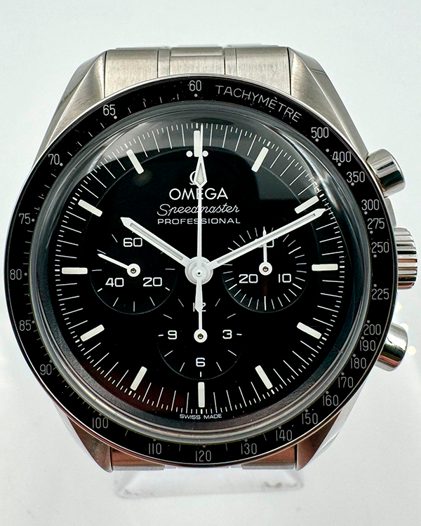 2022 Omega Speedmaster Moonwatch 42MM Black Dial Steel Bracelet (310.32.42.50.01.001)