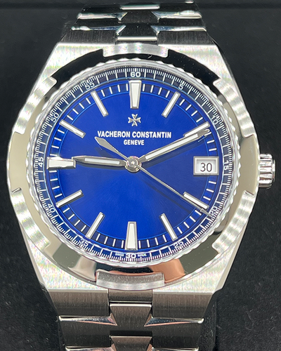 2024 "New Release" Vacheron Constantin Overseas 41MM Blue Dial Steel Bracelet (4520V/210A-B128)