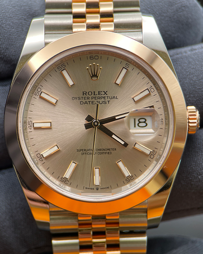 2024 Rolex Datejust 41MM Sundust Dial Two-Tone Jubilee Bracelet (126301)