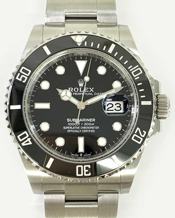 2023 Rolex Submariner Date 41MM Oystersteel Black Dial (126610LN)