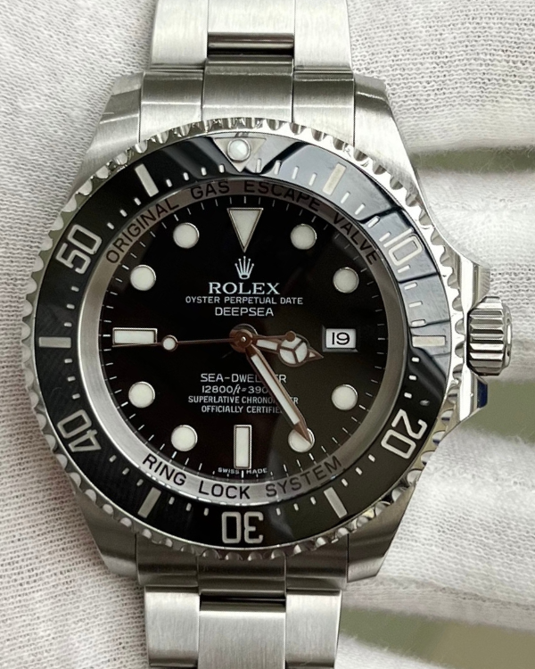 2011 Rolex Sea-Dweller Deepsea 44MM Black Dial Oystersteel Bracelet (116660)