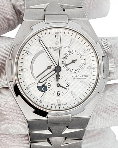 Vacheron Constantin Overseas Dual Time 42MM Silver Dial Steel Bracelet (47450/B01A-9226)