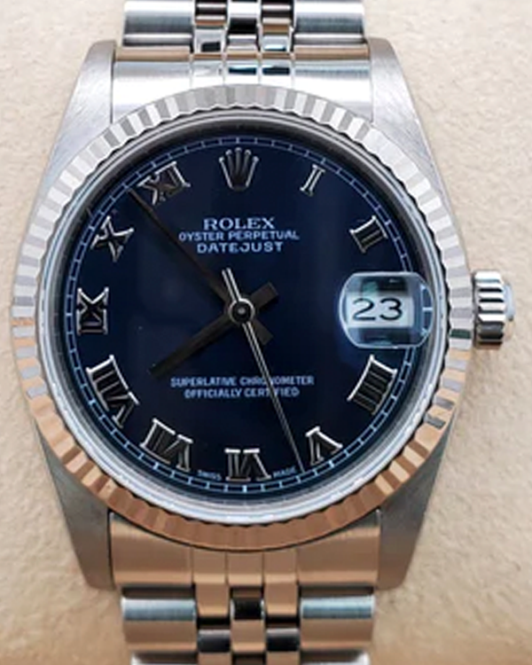 Rolex Datejust 31MM Blue Dial Jubilee Bracelet (68274)