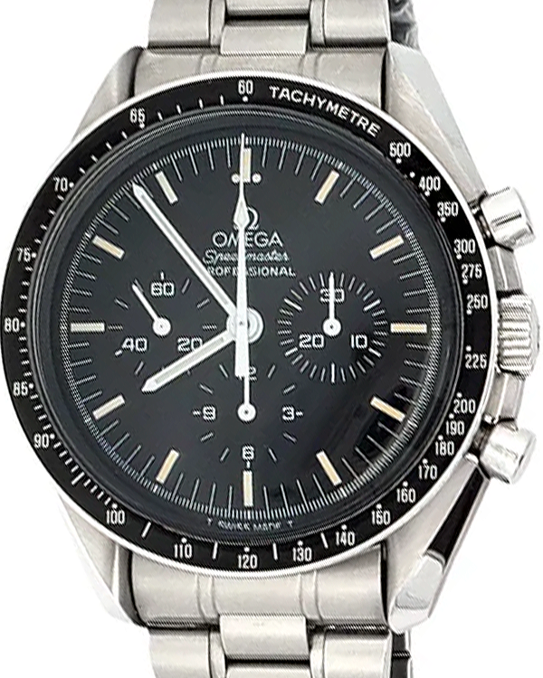 Omega Speedmaster Professional Moonwatch "Apollo XI" 42MM Black Dial Steel Bracelet (345.0808)