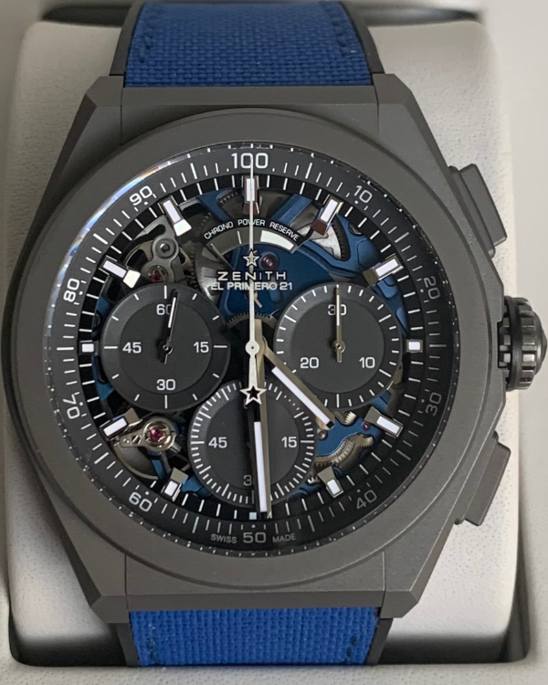 2022 Zenith Defy El Primero 21 Titanium Skeleton Dial (97.9001.9004/81.R946)