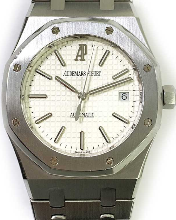 2006 Audemars Piguet Royal Oak Selfwinding 39MM White Dial Steel Bracelet (15300ST)