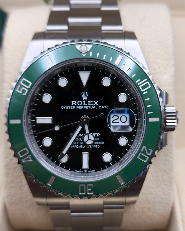 2023 Rolex Submariner Date "Starbucks" H20 Serial Black Dial (126610LV)