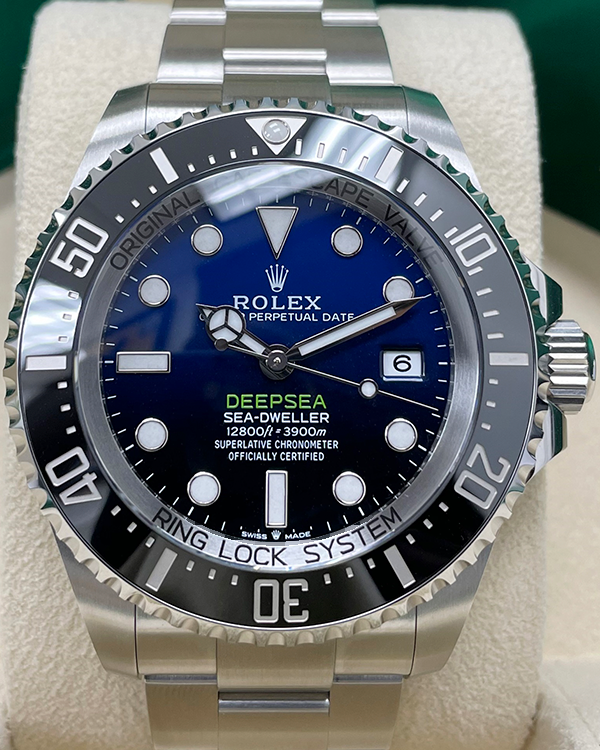 2023 Rolex Sea-Dweller Deepsea "James Cameron" 44MM D-Blue Dial Oyster Bracelet (136660)