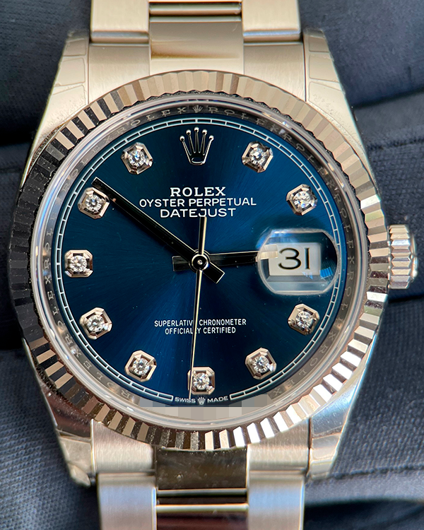 2020 Rolex Datejust 36MM Blue Dial Oyster Bracelet (126234)