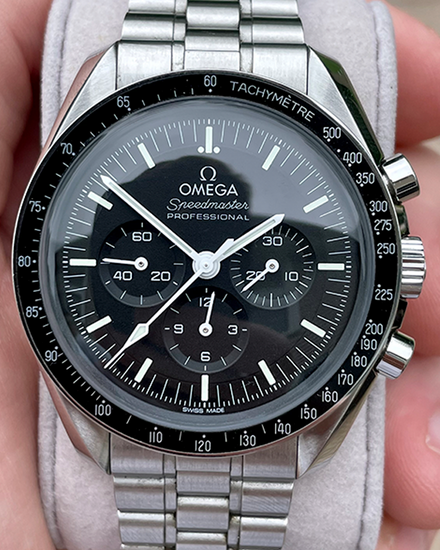 Omega Speedmaster Professional Moonwatch Steel Black Dial (311.30.42.3 –  Grailzee