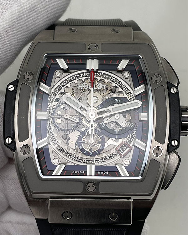 2020 Hublot Spirit Of Big Bang 45MM Skeleton Dial Rubber Strap (601.NX.0173.LR)