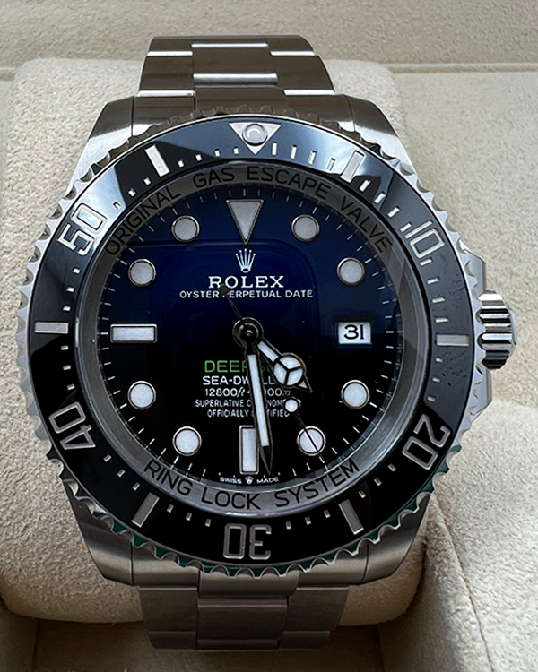 2023 Rolex Sea-Dweller Deepsea "James Cameron" 44MM D-Blue Dial Oyster Bracelet (136660)