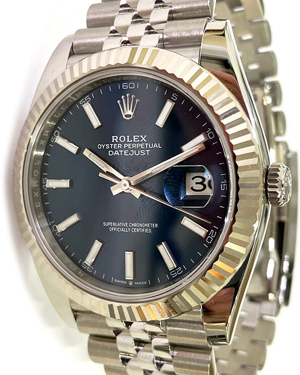 2023 Rolex Datejust 41MM Blue Dial Jubilee Bracelet (126334)