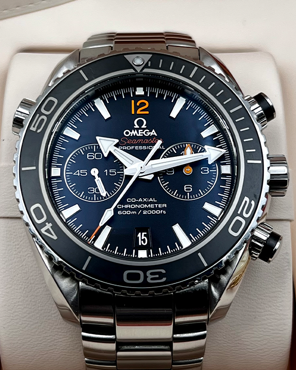 Omega Seamaster Planet Ocean 600M 45.5MM Black Dial Steel Bracelet (232.30.46.51.01.003)