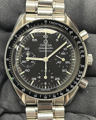 Omega Speedmaster Reduced 39MM Black Dial Steel Bracelet (3510.50.00)