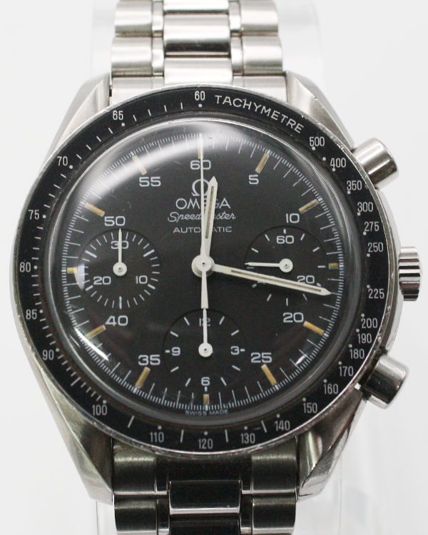 Omega Speedmaster Reduced 39MM Black Dial Steel Bracelet (3510.50)