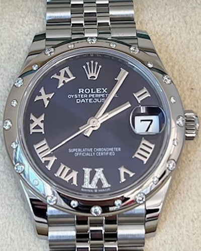 2024 Rolex Datejust 31MM Purple Dial Jubilee Bracelet (278344RBR)