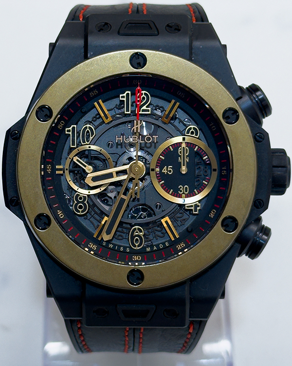 Hublot Big Bang Unico 45MM Skeleton Dial Rubber/Leather Strap (411.CM.1138.RX)