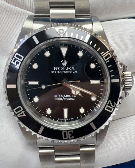 Rolex Submariner No-Date 40MM Black Dial Oyster Bracelet (114060)