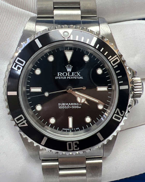Rolex Submariner No-Date 40MM Black Dial Oyster Bracelet (114060)