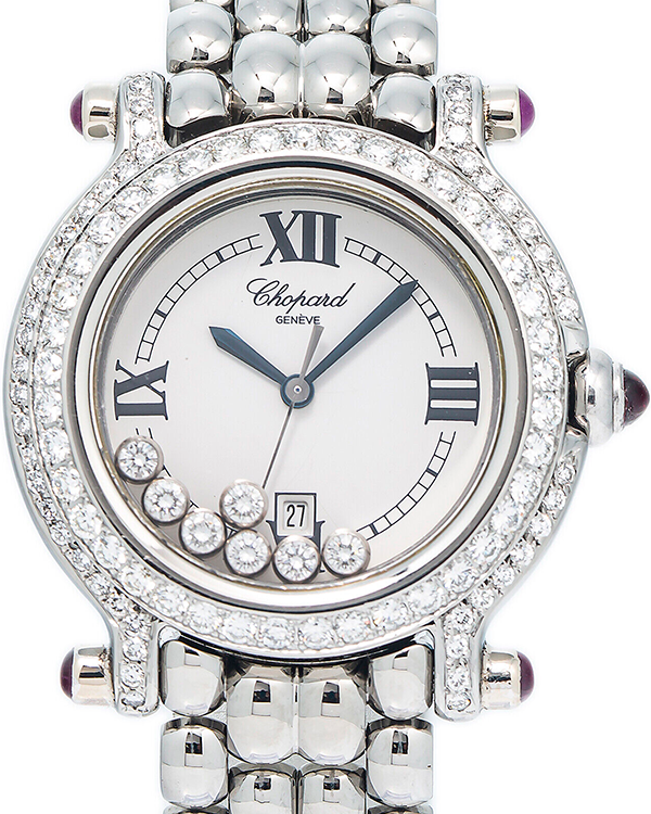 Chopard Happy Sport 32MM Quartz White Dial Steel Bracelet (27/8236-23)