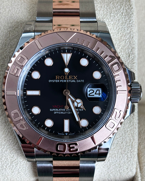 2024 Rolex Yacht-Master 40MM Black Dial Two-Tone Bracelet (126621)