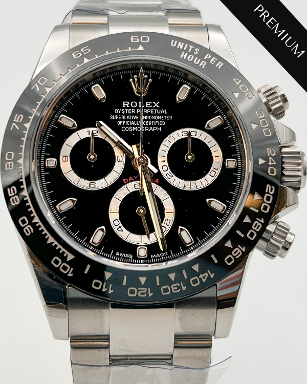 2023 Rolex Cosmograph Daytona Oystersteel Black Dial (116500LN)