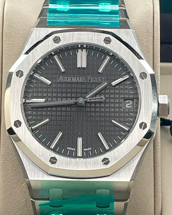 Audemars Piguet Royal Oak 41MM Grey Dial Steel Bracelet (15510ST)