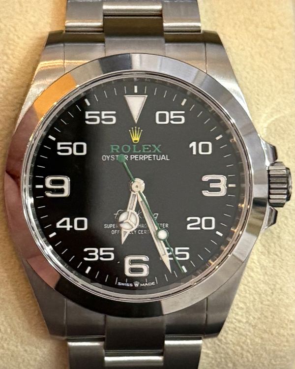 2024 Rolex Air-King 40MM Black Dial Oyster Bracelet (126900)