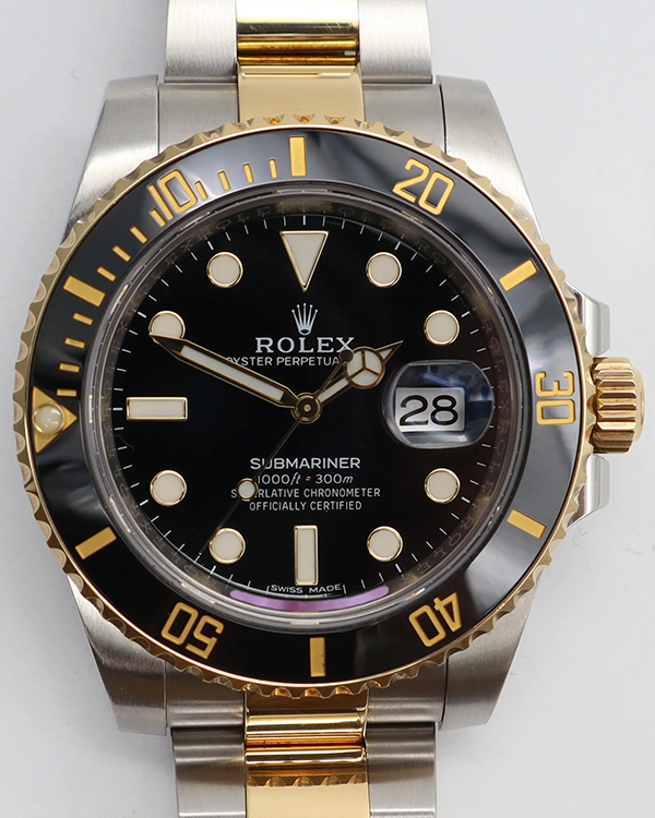 2020 Rolex Submariner Date 40MM Black Dial Two-Tone Oyster Bracelet (116613LN)